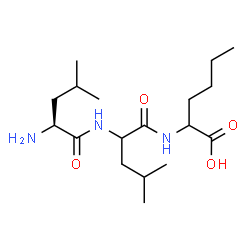 ChemSpider 2D Image | Leucyl-leucyl-norleucine | C18H35N3O4