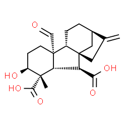 ChemSpider 2D Image | gibberellin A36 | C20H26O6