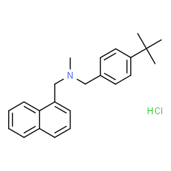 ChemSpider 2D Image | Butenafine hydrochloride | C23H28ClN