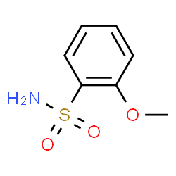 ChemSpider 2D Image | 2-Methoxybenzenesulfonamide | C7H9NO3S
