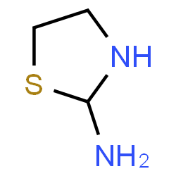ChemSpider 2D Image | 1,3-Thiazolidin-2-amine | C3H8N2S