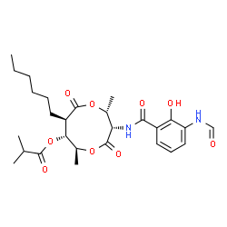 ChemSpider 2D Image | ANTIMYCIN A2A | C27H38N2O9