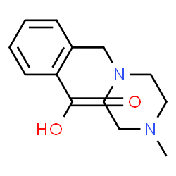 ChemSpider 2D Image | 2-(4-Methylpiperazin-1-ylmethyl)benzoic acid | C13H18N2O2