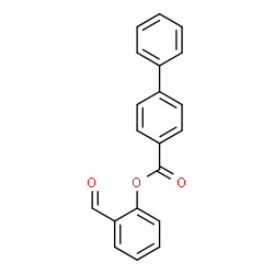 ChemSpider 2D Image | 2-Formylphenyl 4-biphenylcarboxylate | C20H14O3