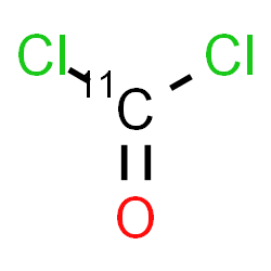 ChemSpider 2D Image | (~11~C)Carbonyl dichloride | 11CCl2O