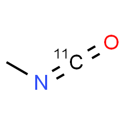 ChemSpider 2D Image | (~11~C)Isocyanatomethane | C11CH3NO