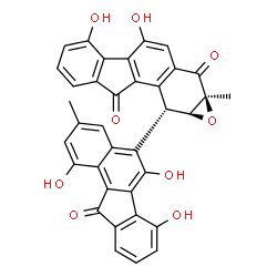 ChemSpider 2D Image | difluostatin | C36H22O9