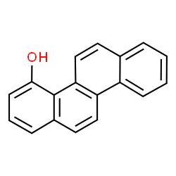 ChemSpider 2D Image | 4-Chrysenol | C18H12O
