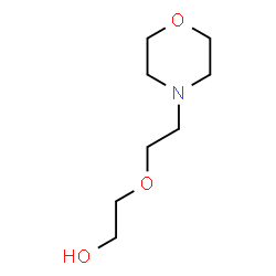 ChemSpider 2D Image | 2-[2-(4-Morpholinyl)ethoxy]ethanol | C8H17NO3