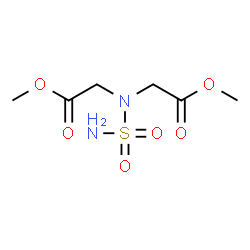 ChemSpider 2D Image | Dimethyl 2,2'-(sulfamoylimino)diacetate | C6H12N2O6S