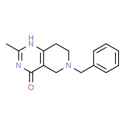 ChemSpider 2D Image | 6-Benzyl-2-methyl-5,6,7,8-tetrahydropyrido[4,3-d]pyrimidin-4(1H)-one | C15H17N3O
