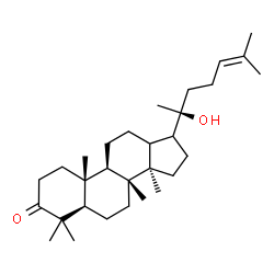 ChemSpider 2D Image | (13xi,17xi)-20-Hydroxydammar-24-en-3-one | C30H50O2