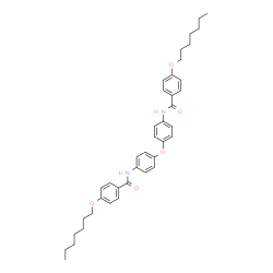 ChemSpider 2D Image | N,N'-(Oxydi-4,1-phenylene)bis[4-(heptyloxy)benzamide] | C40H48N2O5