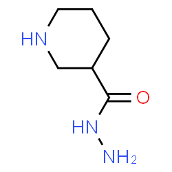 ChemSpider 2D Image | 3-Piperidinecarbohydrazide | C6H13N3O