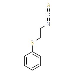 ChemSpider 2D Image | [(2-isothiocyanatoethyl)thio]benzene | C9H9NS2