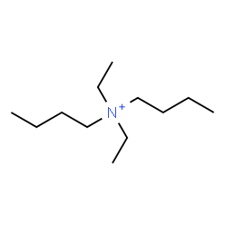 ChemSpider 2D Image | N-Butyl-N,N-diethyl-1-butanaminium | C12H28N