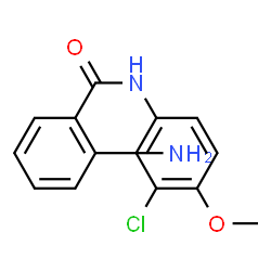 ChemSpider 2D Image | 2-Amino-N-(3-chloro-4-methoxyphenyl)benzamide | C14H13ClN2O2