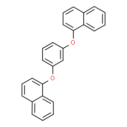 ChemSpider 2D Image | 1,1'-[1,3-Phenylenebis(oxy)]dinaphthalene | C26H18O2