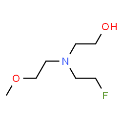 ChemSpider 2D Image | 2-[(2-Fluoroethyl)(2-methoxyethyl)amino]ethanol | C7H16FNO2