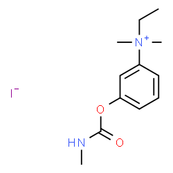 ChemSpider 2D Image | N-Ethyl-N,N-dimethyl-3-[(methylcarbamoyl)oxy]anilinium iodide | C12H19IN2O2