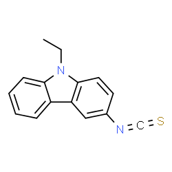 ChemSpider 2D Image | 9-Ethyl-3-isothiocyanato-9H-carbazole | C15H12N2S
