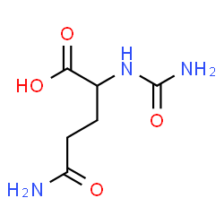ChemSpider 2D Image | N~2~-Carbamoylglutamine | C6H11N3O4