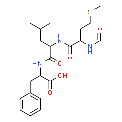 ChemSpider 2D Image | N-Formylmethionylleucylphenylalanine | C21H31N3O5S