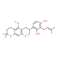 ChemSpider 2D Image | Kanzonol H | C26H32O5