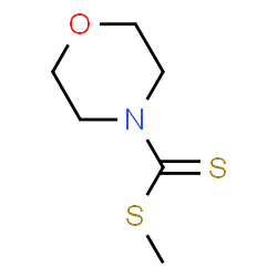 ChemSpider 2D Image | Methyl 4-morpholinecarbodithioate | C6H11NOS2