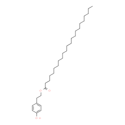 ChemSpider 2D Image | 2-(4-Hydroxyphenyl)ethyl tricosanoate | C31H54O3
