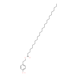 ChemSpider 2D Image | 2-(4-Hydroxyphenyl)ethyl hexacosanoate | C34H60O3