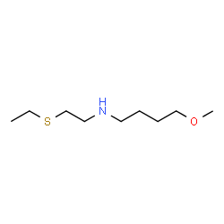 ChemSpider 2D Image | N-[2-(Ethylsulfanyl)ethyl]-4-methoxy-1-butanamine | C9H21NOS