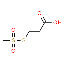 ChemSpider 2D Image | 3-[(Methylsulfonyl)thio]propanoic acid | C4H8O4S2