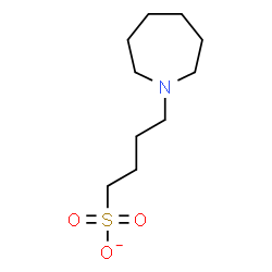 ChemSpider 2D Image | 4-(1-Azepanyl)-1-butanesulfonate | C10H20NO3S