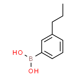 ChemSpider 2D Image | (3-Propylphenyl)boronic acid | C9H13BO2