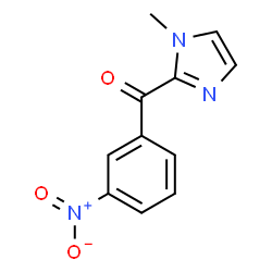 ChemSpider 2D Image | (1-Methyl-1H-imidazol-2-yl)(3-nitrophenyl)methanone | C11H9N3O3