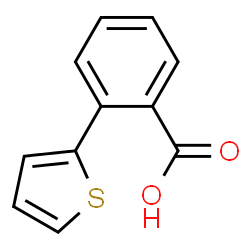 ChemSpider 2D Image | 2-Thien-2-ylbenzoic acid | C11H8O2S