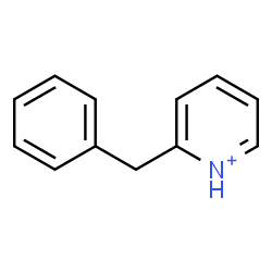 ChemSpider 2D Image | 2-Benzylpyridinium | C12H12N