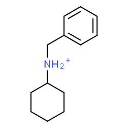 ChemSpider 2D Image | N-Benzylcyclohexanaminium | C13H20N