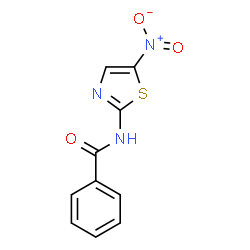 ChemSpider 2D Image | N-(5-nitro-2-thiazolyl)benzamide | C10H7N3O3S