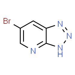 ChemSpider 2D Image | 3H-TRIAZOLO[4,5-B]PYRIDINE, 6-BROMO- | C5H3BrN4
