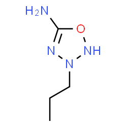 ChemSpider 2D Image | 3-Propyl-2,3-dihydro-1,2,3,4-oxatriazol-5-amine | C4H10N4O