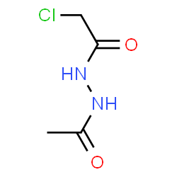 ChemSpider 2D Image | N'-Acetyl-2-chloroacetohydrazide | C4H7ClN2O2