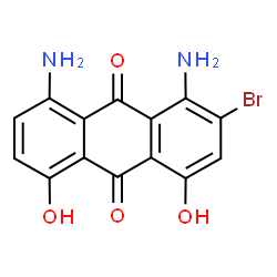 ChemSpider 2D Image | Disperse Blue 81 | C14H9BrN2O4