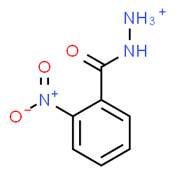 ChemSpider 2D Image | (2-Nitrobenzoyl)hydrazinium | C7H8N3O3