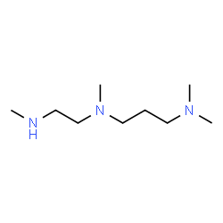 ChemSpider 2D Image | N,N,N'-Trimethyl-N'-[2-(methylamino)ethyl]-1,3-propanediamine | C9H23N3