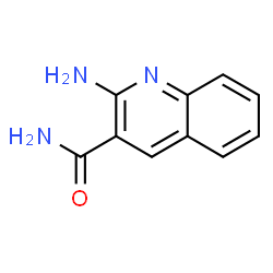 ChemSpider 2D Image | 2-amino-3-quinolinecarboxamide | C10H9N3O
