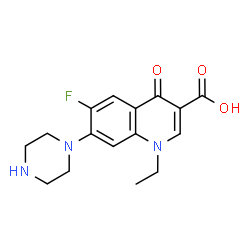 ChemSpider 2D图像|诺氟沙星| C16H18FN3O3