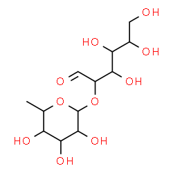 ChemSpider 2D Image | 2-O-(6-Deoxyhexopyranosyl)hexose | C12H22O10