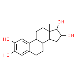 ChemSpider 2D Image | Estra-1(10),2,4-triene-2,3,16,17-tetrol | C18H24O4